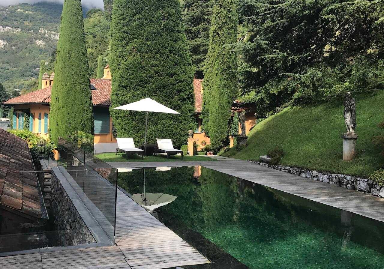 villa cassinella pool
