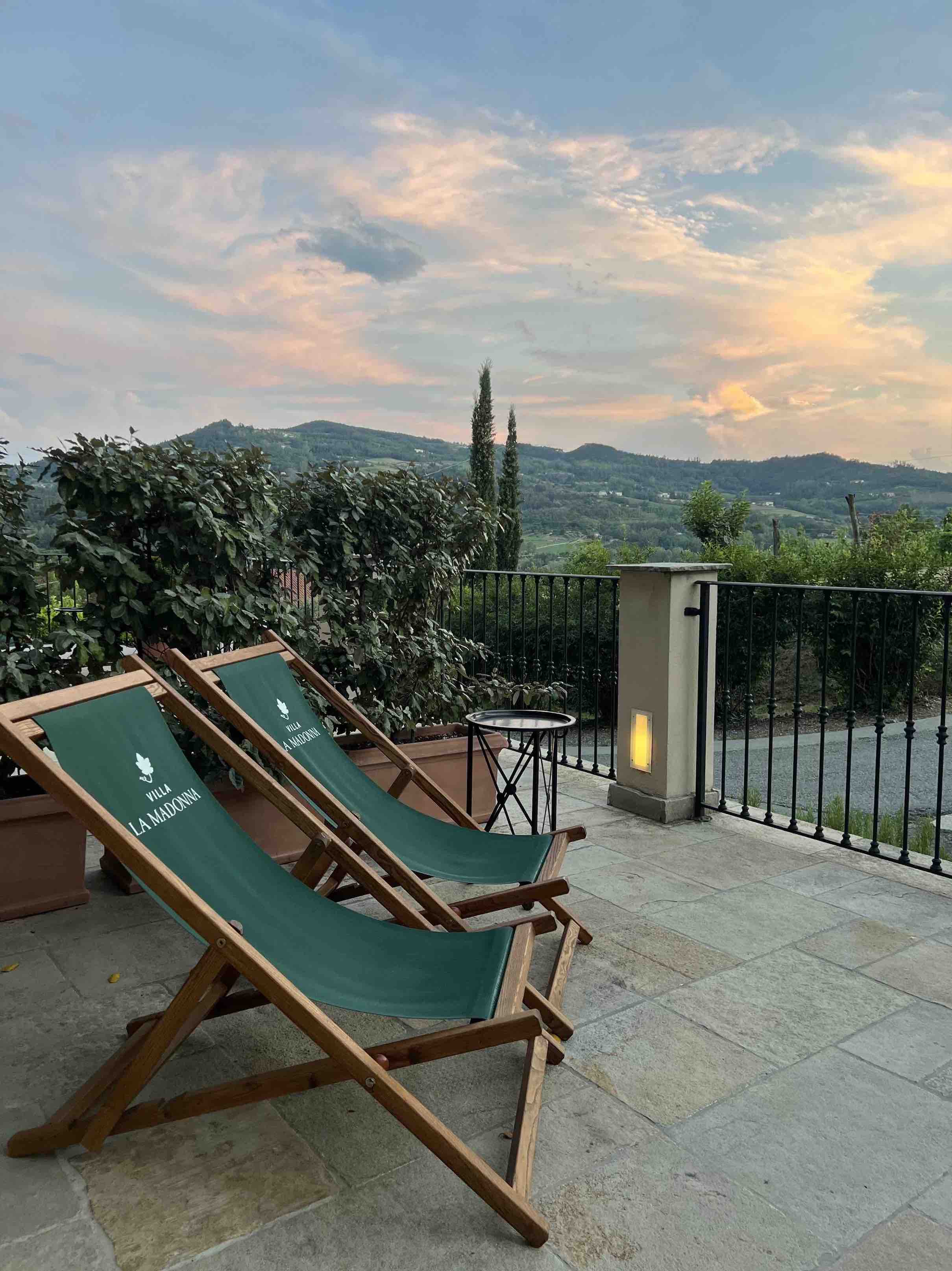 Villa La Madonna sunset