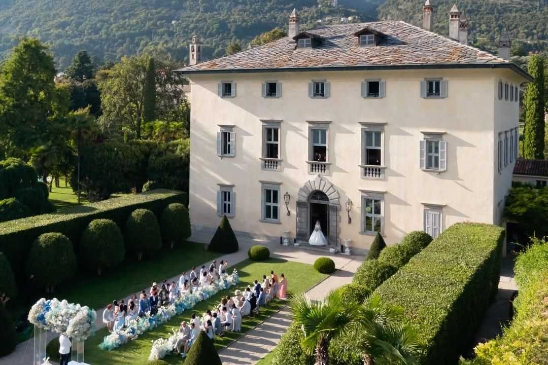 villa balbiano wedding