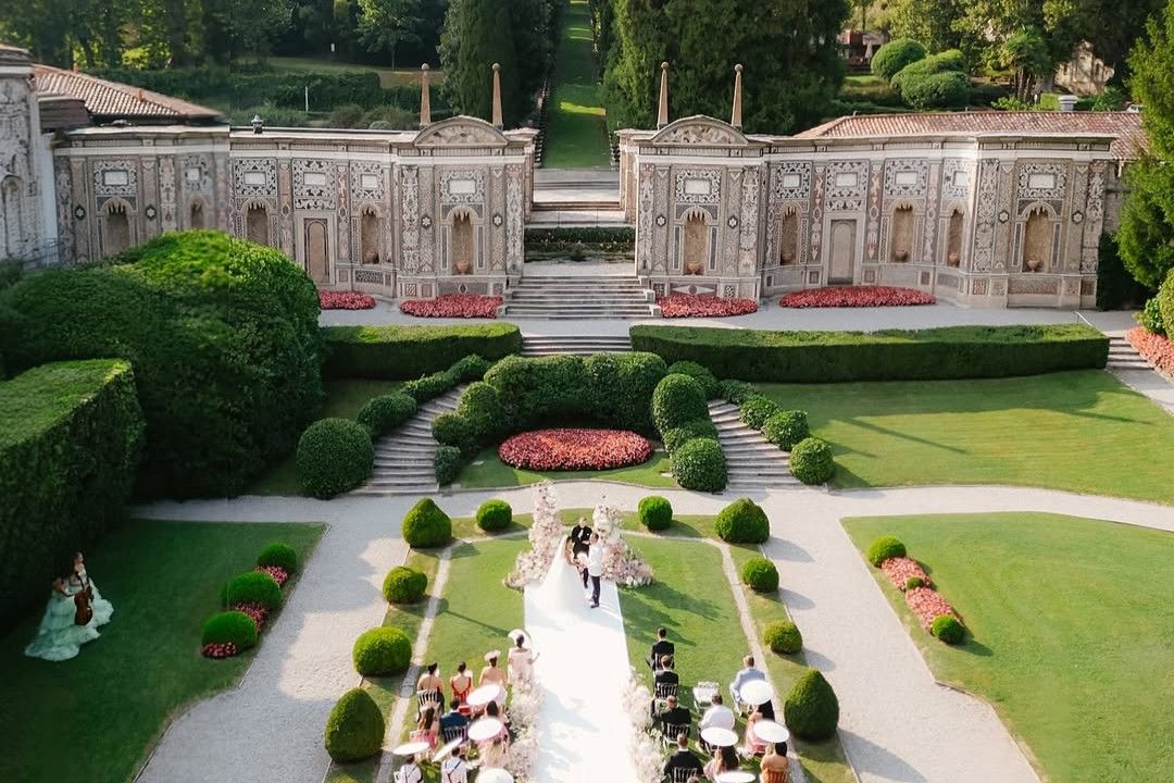 villa d'este wedding