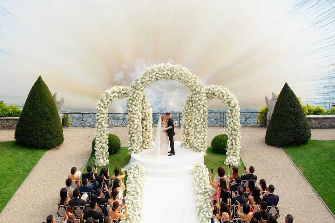 villa lake como wedding